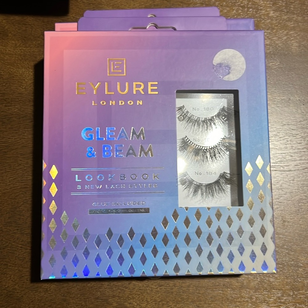 Eylure London Gleam & Beam Lookbook 3 New Lash Styles Faux Eyelashes 180 182 184